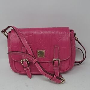 Dooney & Bourke Retro Saffari Fuchsia Crossbody Bag